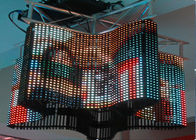 Programmable P4 Flexible LED Curtain Display Full Color High Definition Video Screen