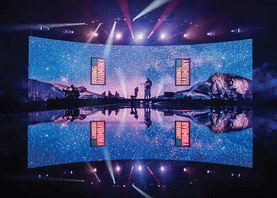 Tường phim trong nhà Màn hình nhập vai 3D, Tường video LED HD 3840Hz