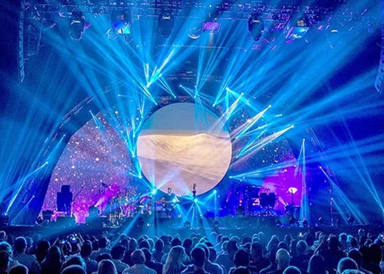 Màn hình Led tròn P1.875 P1.538 P2, Màn hình quảng cáo Led 750cd / m2