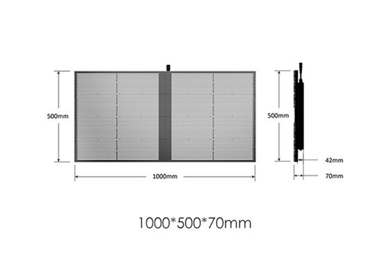Độ sáng cao Trong nhà Ngoài trời SMD P2.84 P20 Lưới LED tường video đủ màu