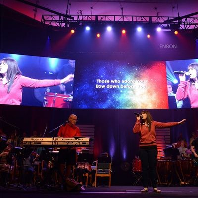 Màn hình LED đủ màu trong nhà P3.91 AC110V SMD2020 2880HZ