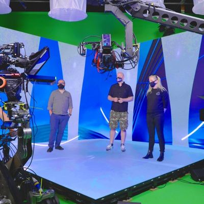 Chụp nền màn hình LED XR ảo trong nhà HD 16 bit P1.95