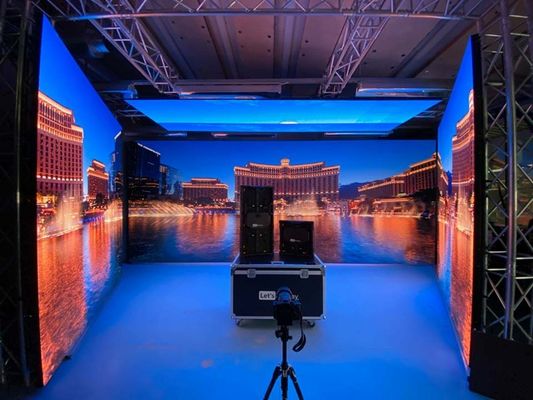 P1.95 P2.5 P2.6 Màn hình LED Xr sản xuất ảo 7680hz Xưởng phim 3d nhập vai