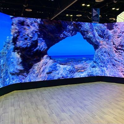 Thực tế P1.87 Màn hình LED chân thực 480x480mm Tốc độ làm mới 3840Hz