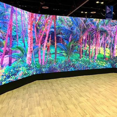 Thực tế P1.87 Màn hình LED chân thực 480x480mm Tốc độ làm mới 3840Hz