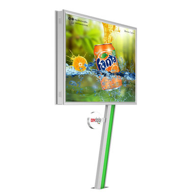 Dễ dàng cài đặt màn hình kỹ thuật số 8000nits IP65 P6 6mm pixel pitch thép led màn hình bảng quảng cáo ngoài trời