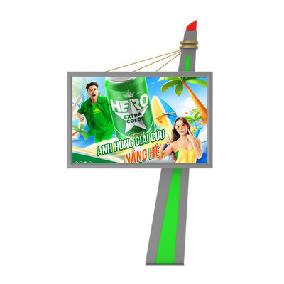 Ưu tiên cao độ sáng chống nước 1920hz màn hình kỹ thuật số p6 ngoài trời led bảng quảng cáo