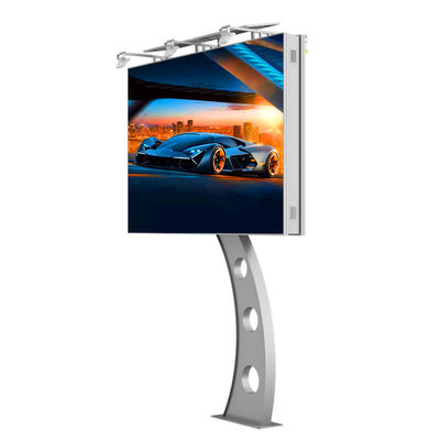 IP65 chống nước p6 8000nits thép quảng cáo màn hình kỹ thuật số ngoài trời led bảng quảng cáo