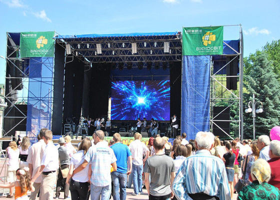 Màn hình LED cho thuê siêu mỏng SM màu đầy đủ P12mm cho quảng cáo thương mại