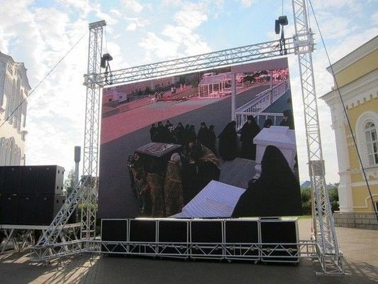 Độ sáng cao Cho thuê màn hình LED chống nước Led trong nhà Tường video RGB SMD 3 trong 1