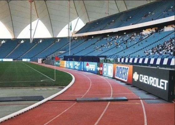 Dàn nối liền đèn LED ngoài trời Biển quảng cáo Đầy đủ màu sắc P8 Sân vận động SM