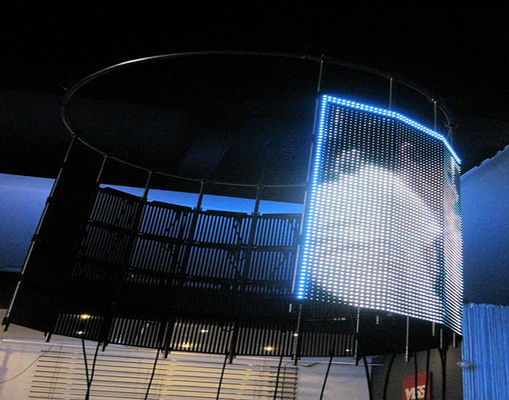 P16 Màn hình lớn LED màn hình linh hoạt màn hình đầy đủ màu sắc, bảng quảng cáo Flex LED