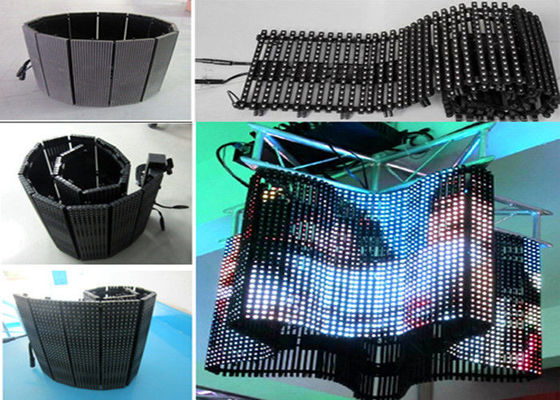 Màn hình LED siêu mỏng linh hoạt Đầy đủ màu sắc SM LED cho thuê quảng cáo