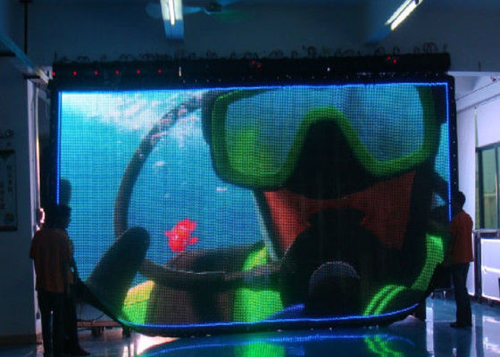 Màn hình LED tròn tùy chỉnh đủ màu 360 độ cho TV Studio P6 2000 Nits