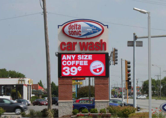 Màn hình LED bảo trì hai mặt trước P4mm với tủ mở phía trước