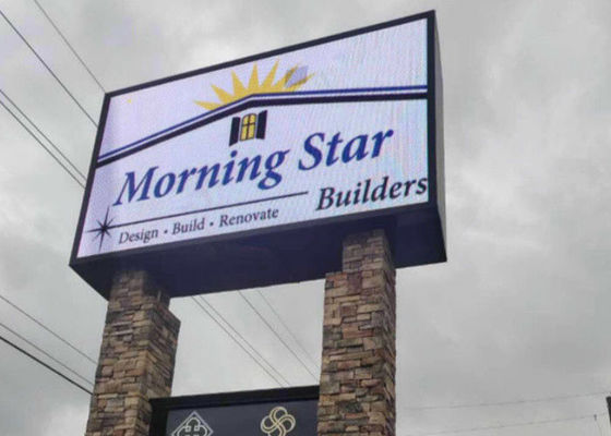 Quảng cáo màn hình hiển thị LED ngoài trời P6 Dịch vụ trước / sau