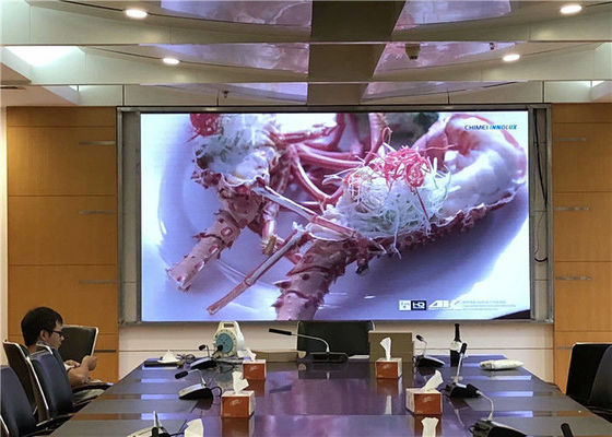 Màn hình hiển thị LED trong nhà nhỏ Pixel màn hình P1.25 Tủ nhôm đúc