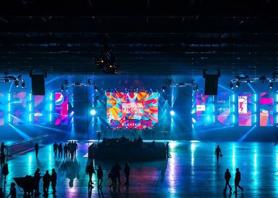 Màn hình LED cho thuê sân khấu độ nét cao P4 Màu sắc đầy đủ 3 In1 Màn hình LED cho thuê SMD