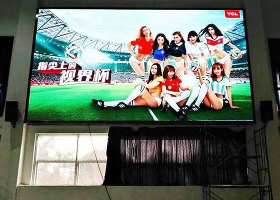 Màn hình LED trong nhà P5 Dịch vụ phía trước Màn hình hiển thị góc nhìn rộng Làm mới chuột