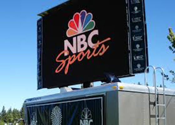 Màn hình Vled chống nước P10mm Thuê màn hình lớn ngoài trời Đầy đủ màu sắc 10000dots / M2