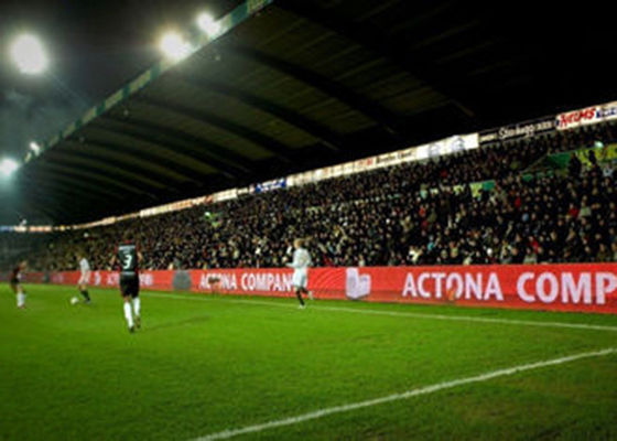 P12 P16 Màn hình quảng cáo Led ngoài trời Đèn LED chu vi thể thao Hiển thị đầy đủ màu sắc