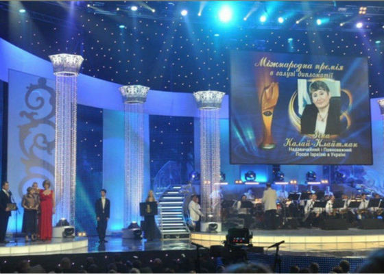 Màn hình LED độ sáng cực cao Màn hình nền màn hình LED linh hoạt Màn hình P4.8mm