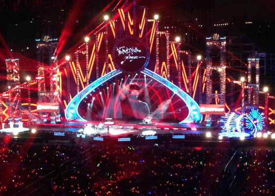 Màn hình LED cho thuê trong nhà Hiển thị kích thước mô-đun Pixel Pixel 192mm X 192mm