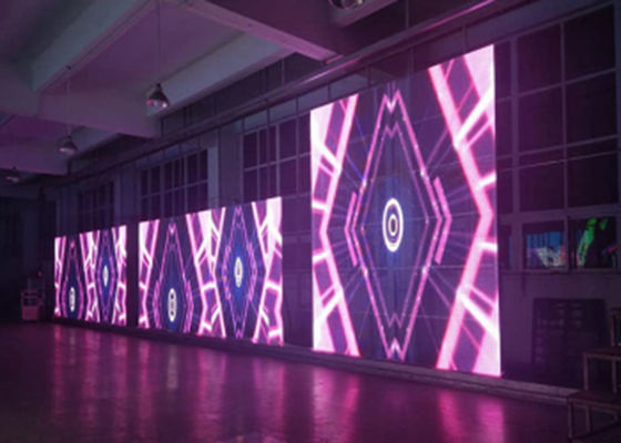 Màn hình LED trong suốt 70% P3.9mm Tường kính màn hình LED Trọng lượng nhẹ