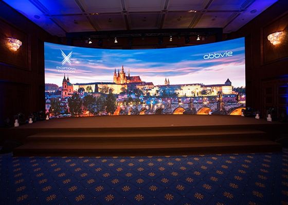 Màn hình hiển thị Led linh hoạt 140 độ 1R1G1B P4.46 SMD3528