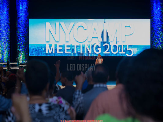 Sự kiện công cộng Màn hình LED cho thuê trong nhà SMD2020 840nits P3.91