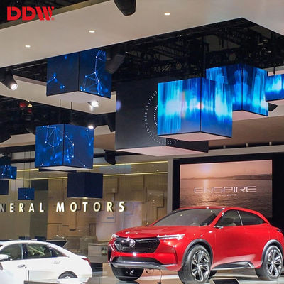 Khối ma thuật Led P2.5mm tùy chỉnh trong nhà, Màn hình video Màn hình Led Cube