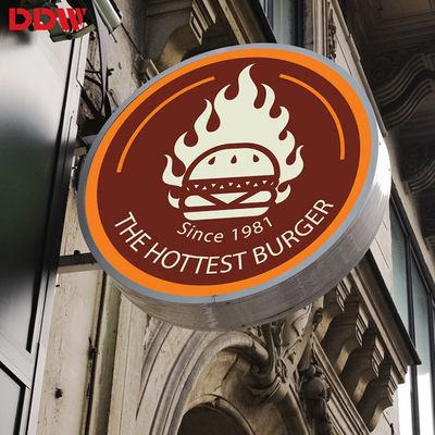 Dấu hiệu LED tròn P4.68 ngoài trời, Màn hình Logo Led tròn