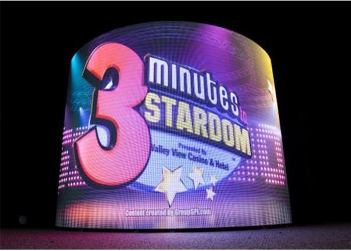 Hệ thống màn hình LED cho thuê trong nhà 6,25 Mm Đầy đủ màu sắc Slim Light Trọng lượng