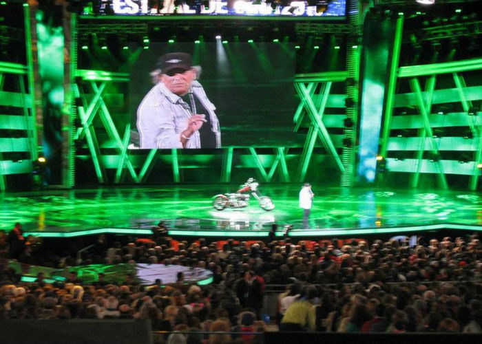 Màn hình LED cho thuê sân khấu RBG P10 Màn hình video độ nét cao đầy đủ 10000dot / m2