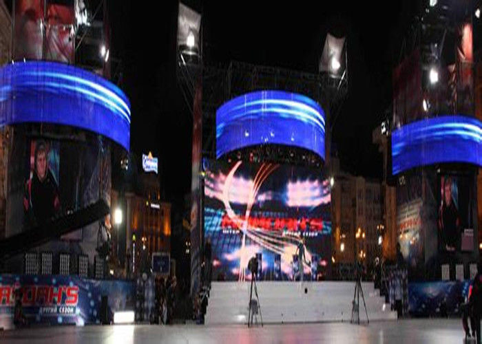 Màn hình LED linh hoạt độ phân giải cao Màu đầy đủ Góc nhìn rộng 12 mm