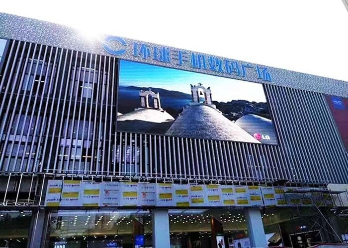 P6.67 Màn hình LED dịch vụ mặt trước lớn Màu sắc đầy đủ, chống nước 22477 Dos / Sqm