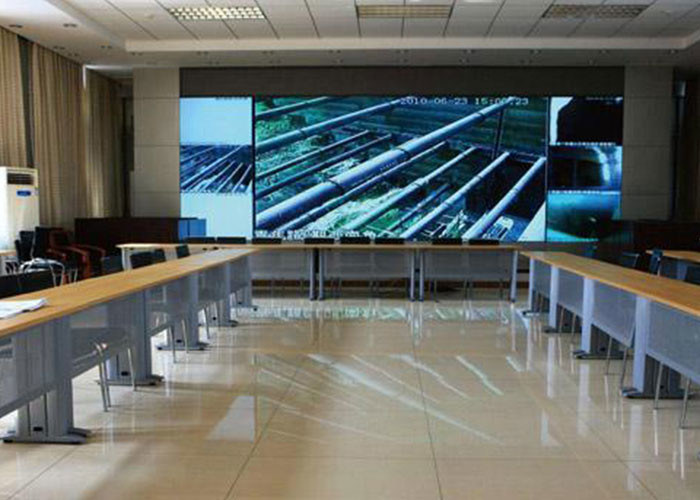 Màn hình LED trong nhà P5 Dịch vụ phía trước Màn hình hiển thị góc nhìn rộng Làm mới chuột