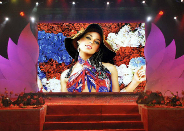 Màn hình LED độ sáng cực cao Màn hình nền màn hình LED linh hoạt Màn hình P4.8mm