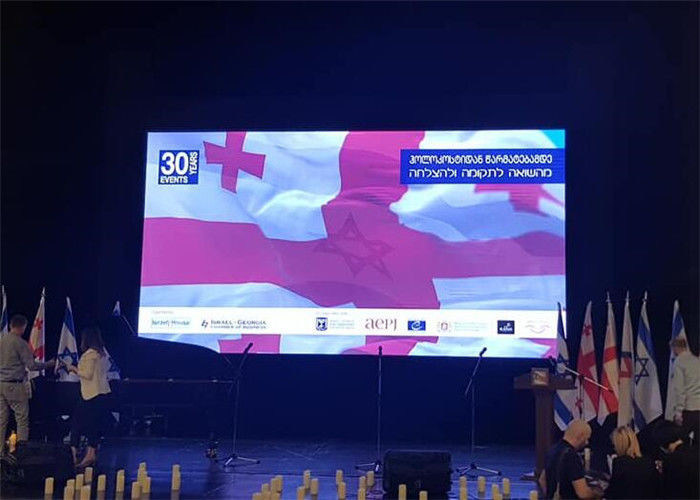 Màn hình quảng cáo trong nhà 900 Nits Màn hình nền sân khấu LED độ sáng